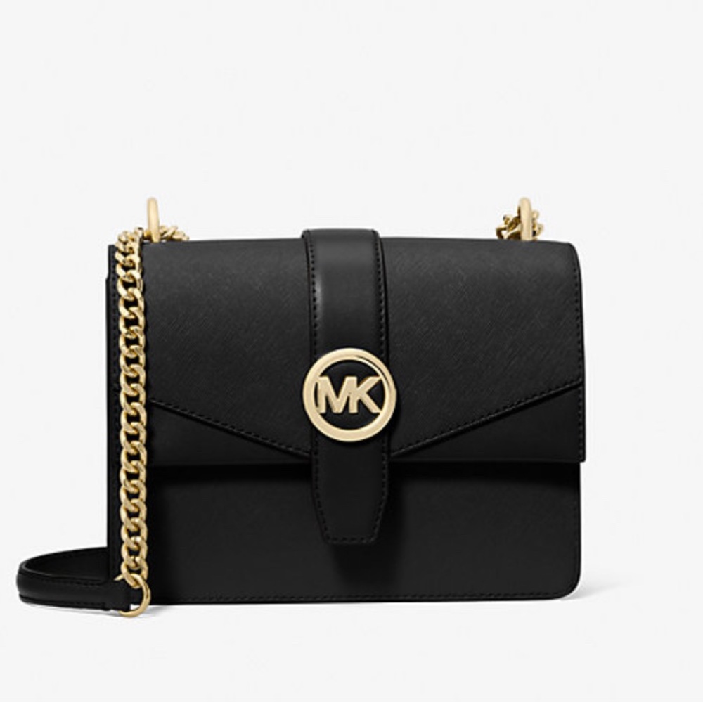 Michael Kors Greenwich small saffiano leather bag